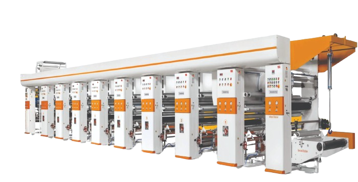 Shaftless Rotogravure Printing Machine
